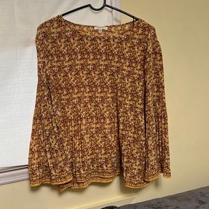 Max Studio pleated blouse